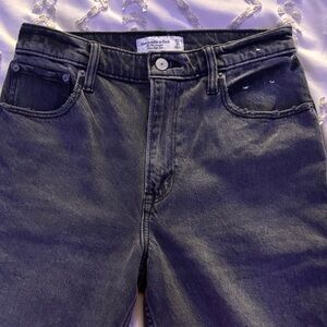 Abercrombie & Fitch Charcoal Jeans